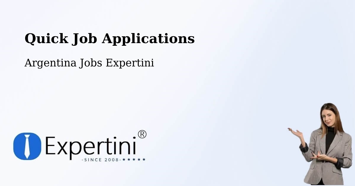 Quick Apply Feature – Quemú Quemú - Argentina Jobs Expertini